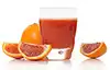 Blood Orange Juice, strained ( I used regular minute maid orange juice though fresh squeezed would definitely taste better)