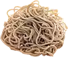 soba noodles , cooked and drained (or wheat spaghetti noodles, which is what i used)