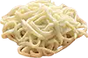 Cooked rice or chow mein noodles
