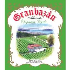 Granbazan Etiqueta वर्डे Albarino