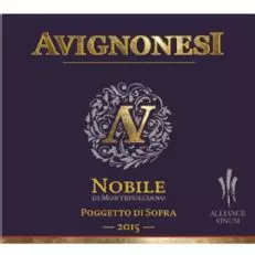 Avignonesi Poggetto di Sopra Alleanza Vino Nobile di Montepulciano