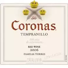 Familia Torres Coronas Tempranillo
