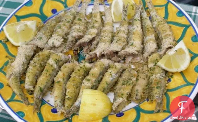 Fried Anchovies with Sage