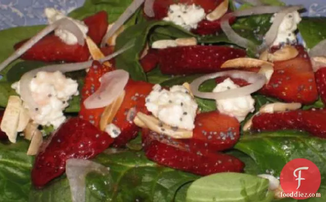 Sharon's Spinach/Strawberry Salad