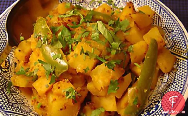 Indian Potatoes with Mustard Seeds (Sookhi Bhaji)