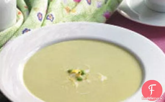 ठंडा मटर सूप पकाने की विधि