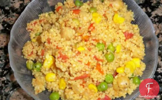 Curried Couscous With Chickpeas