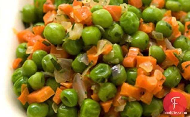 Herbed Peas and Carrots