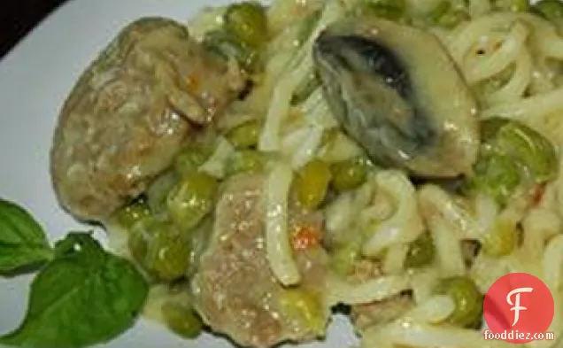 Turkey Sausage Noodles