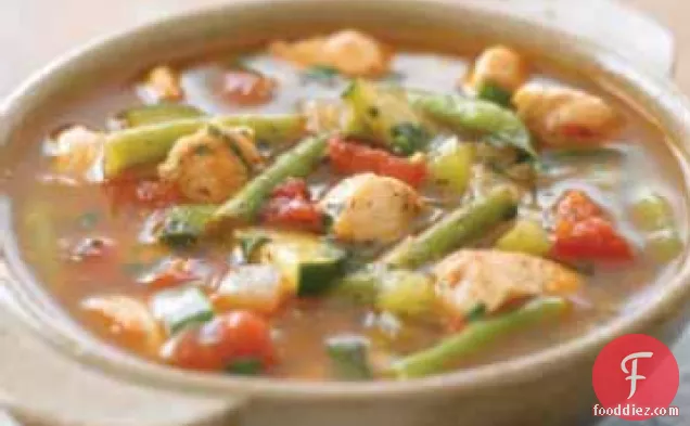 Eat-Your-Veggies Chicken Soup