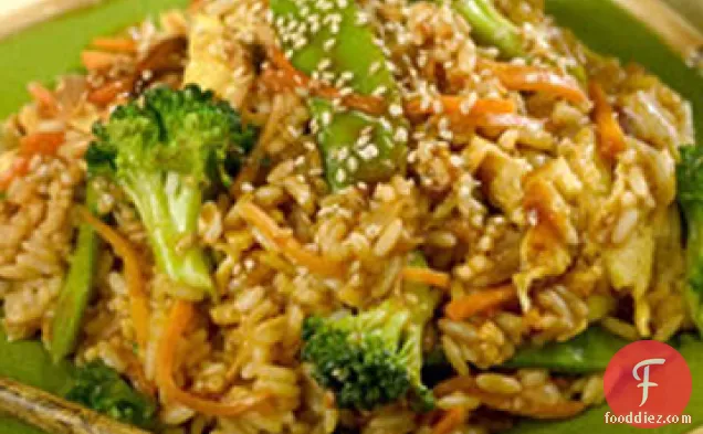 Fried Rice with Ginger, Hoisin, and Sesame