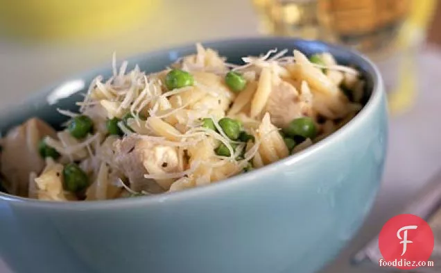 Orzo with Chicken and Asiago