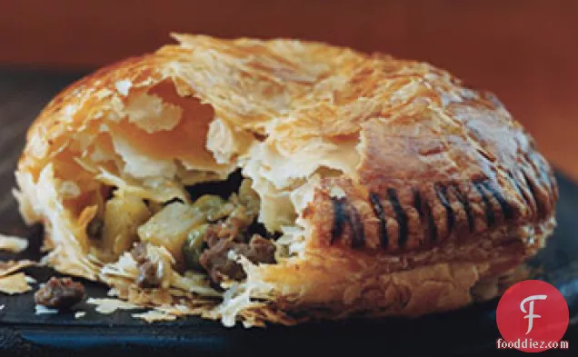 Beef and Curry Pie
