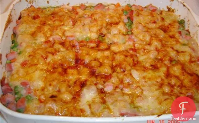 Potato 'n Ham Bake