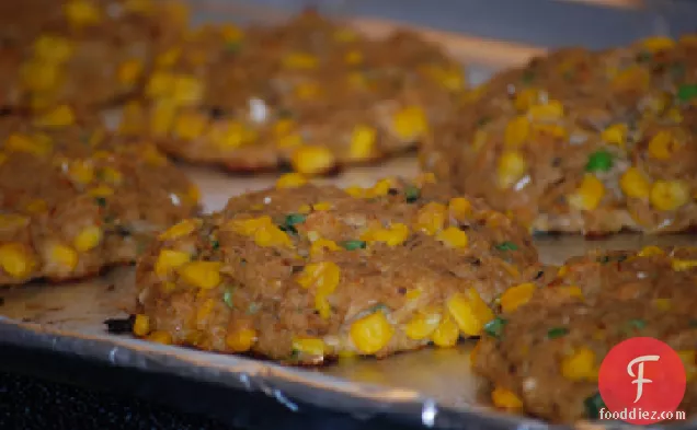 Chickpea and Corn Patties