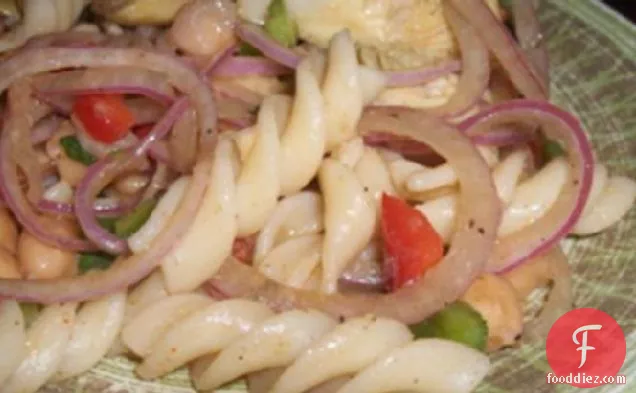 Vegan Artichoke Pasta Salad