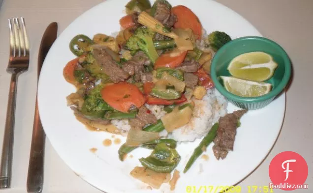 Thai Panang Curry (Gourmet Style )