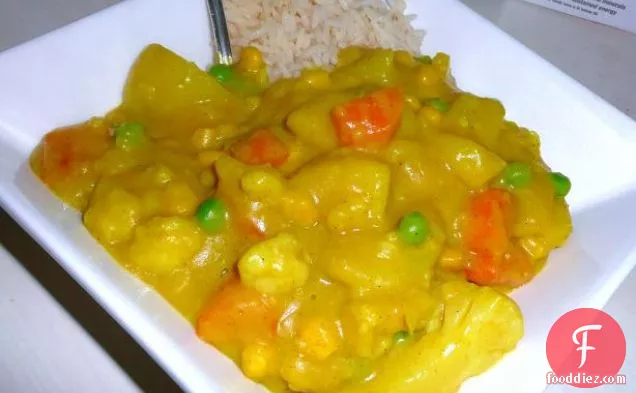Veganised Comfort Food Curry