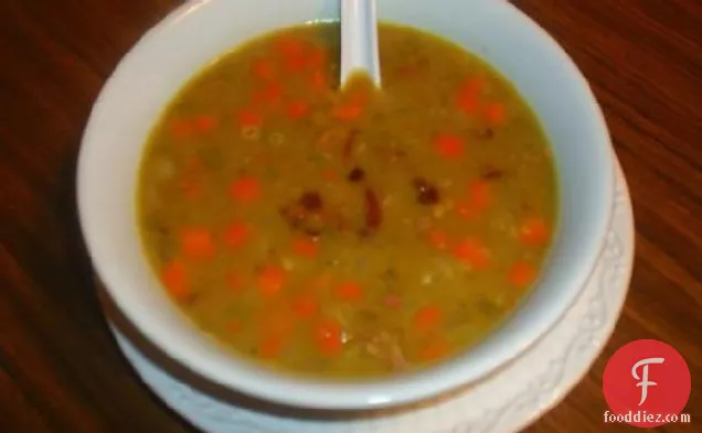 जर्मन स्प्लिट मटर सूप
