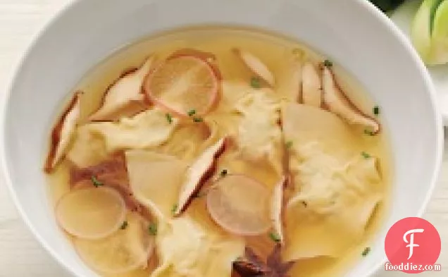 Shrimp-and-chive-dumpling Soup