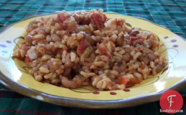 Spicy Rice and Black-Eyed Peas