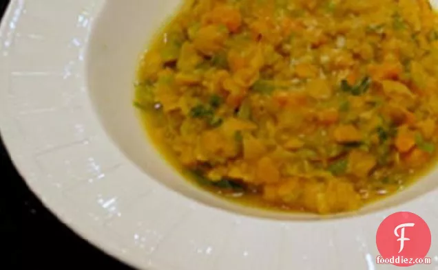 Chickpea, Leek & Parmesan Soup