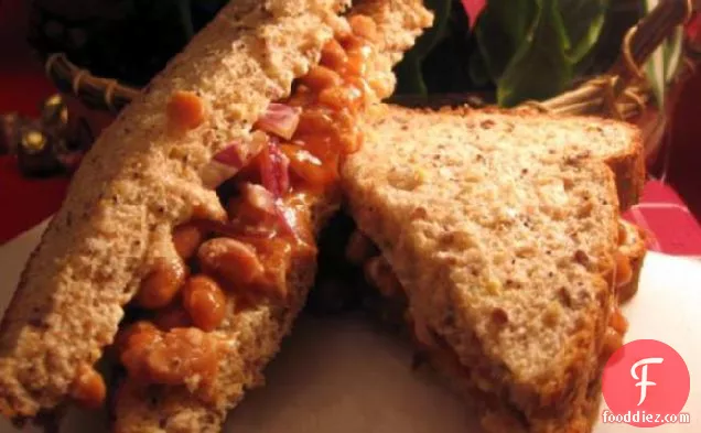 Linda's Bean and Mayonnaise Sandwich (Sandwiches)