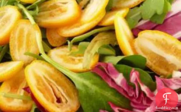 Bitter Greens' Salad With Kumquat