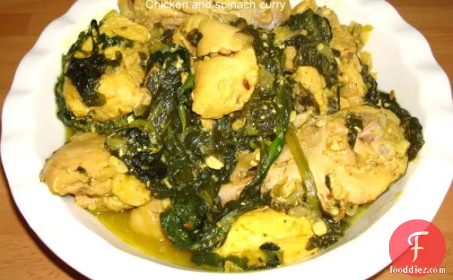 Chicken and Spinach Curry