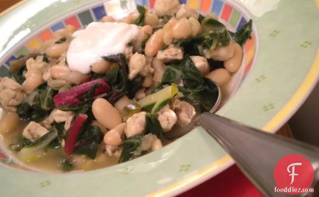 White Bean Soup With Swiss Chard