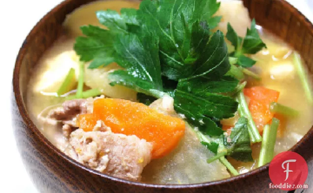 Vegetable Miso Soup
