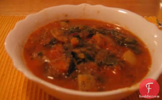 Lentil- Vegetable Soup