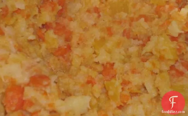 अंकल बिल की गाजर-शलजम-पार्सनिप डिश