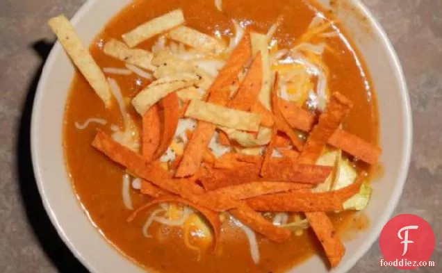 Pureed Tortilla Soup