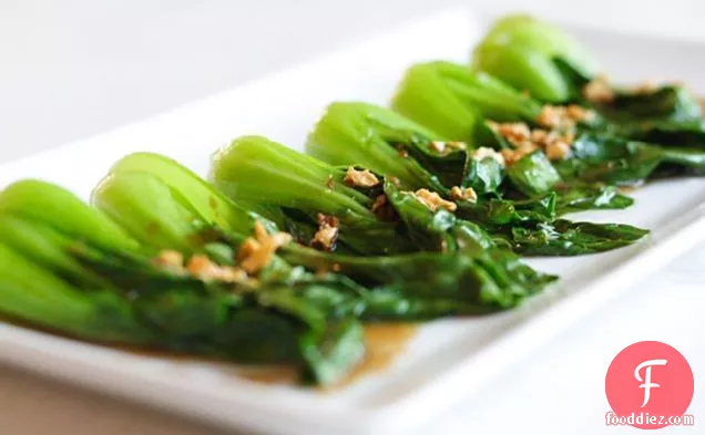 Restaurant-style Chinese Greens With Oyster Sauce