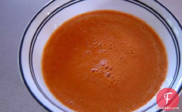 Raw Blended Sweet Potato Soup
