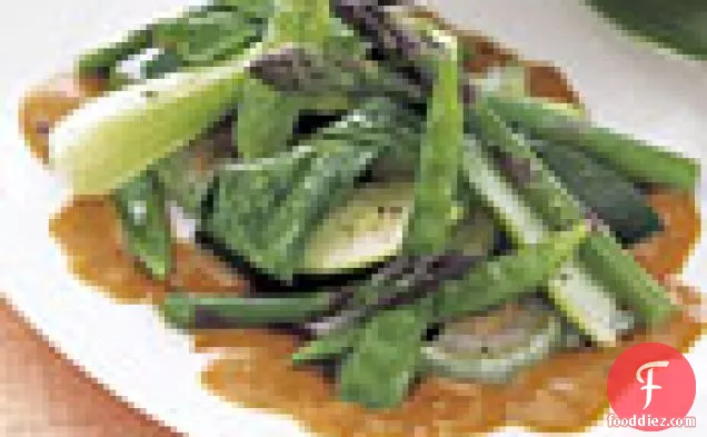 Sauteed Vegetables with Chile-Tamarind Sauce