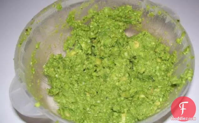 Edabroccamole (aka Edamame, Broccoli, & Avocado Guacamole)