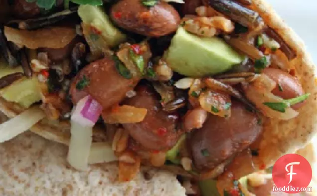 Pinto Bean, Quinoa, and Wild Rice Wrap Recipe