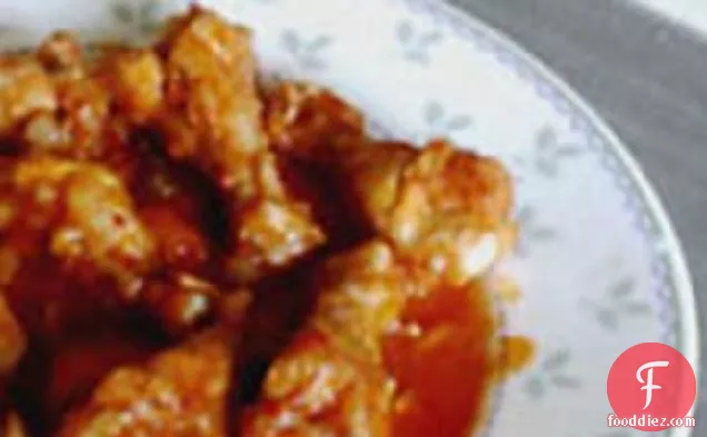 मसालेदार कोरियाई चिकन