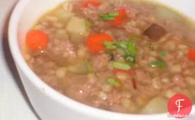 तारगोन-टर्की सूप