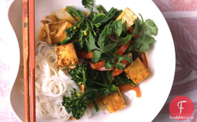 Stir-Fried Tofu, Thai-Style