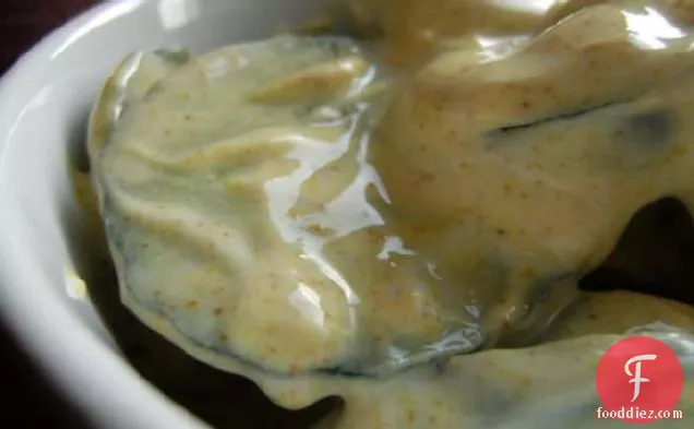 Creamy Cucumber Salad With Curry