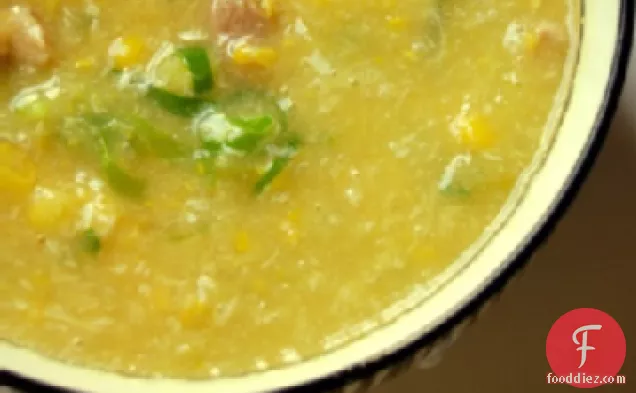 Velvety Chilled Corn Soup