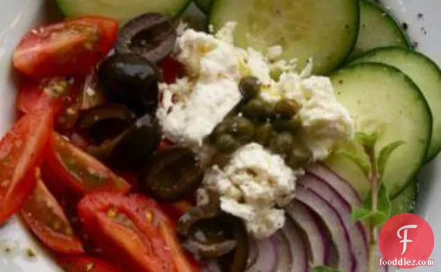 A Simple Greek Salad