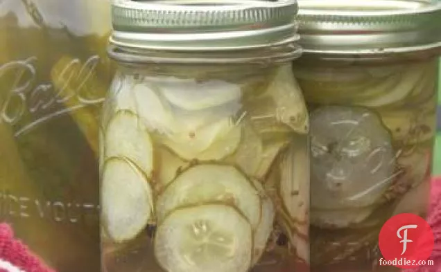 Crock Pot Garlic Dill Pickles