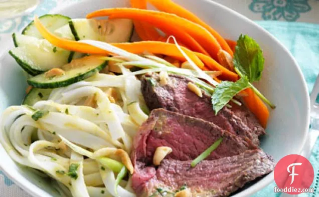Curry-Coconut Steak and Noodle Salad