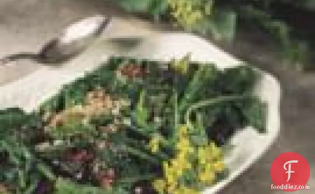 Broccoli Rabe With Pancetta And Kalamata Olives
