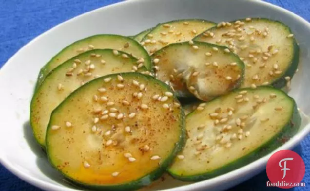 Easy Korean Cucumber Salad