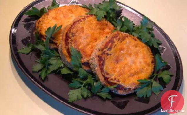 Somewhat Unorthodox Eggplant (Aubergine) Parmesan